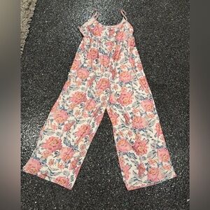 Women’s Large Floral Romper Jumpsuit